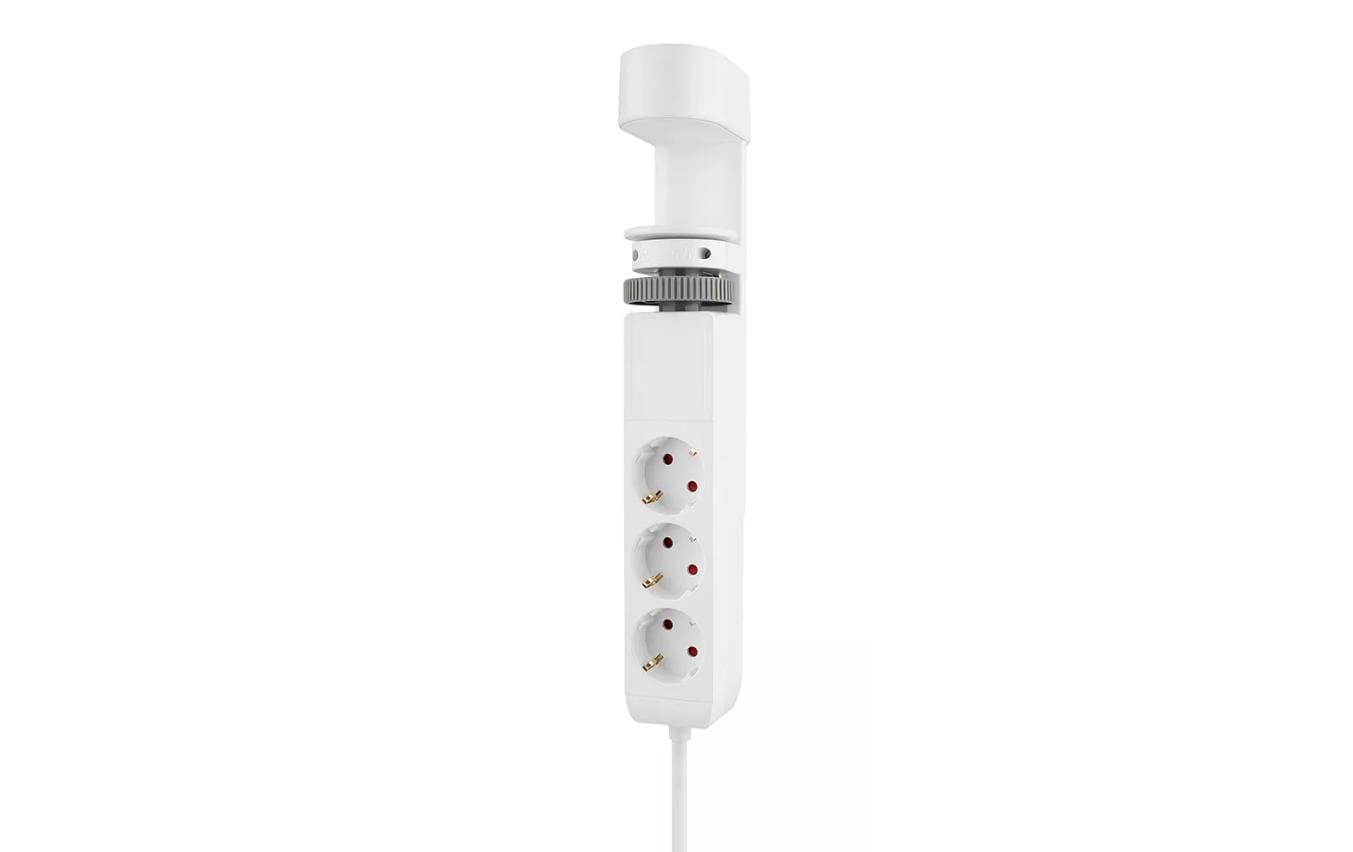 Neomounts VOLT Desk Clamp socket with Quick-charge USB Ports
