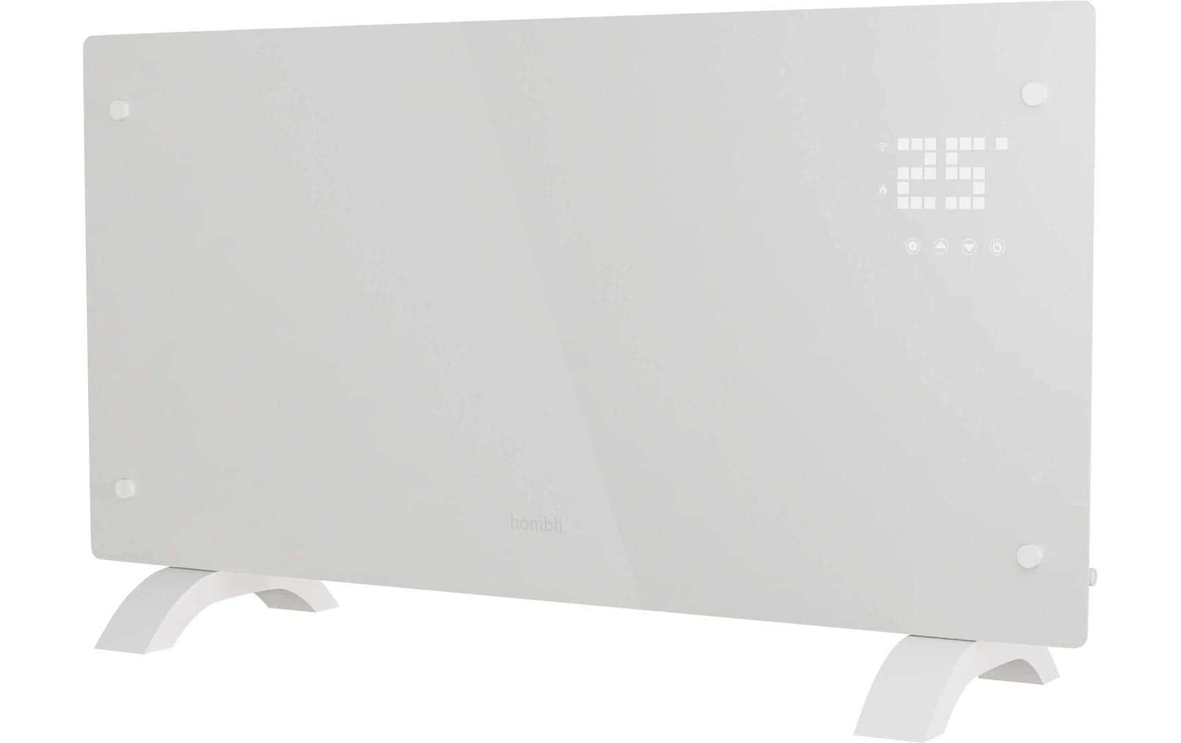 Hombli Smart Convection Heater 2000W White Glass