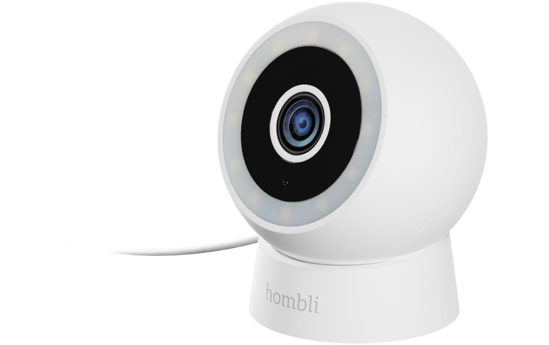 Hombli Smart Compact Cam 2K, weiss, IP65, USB C