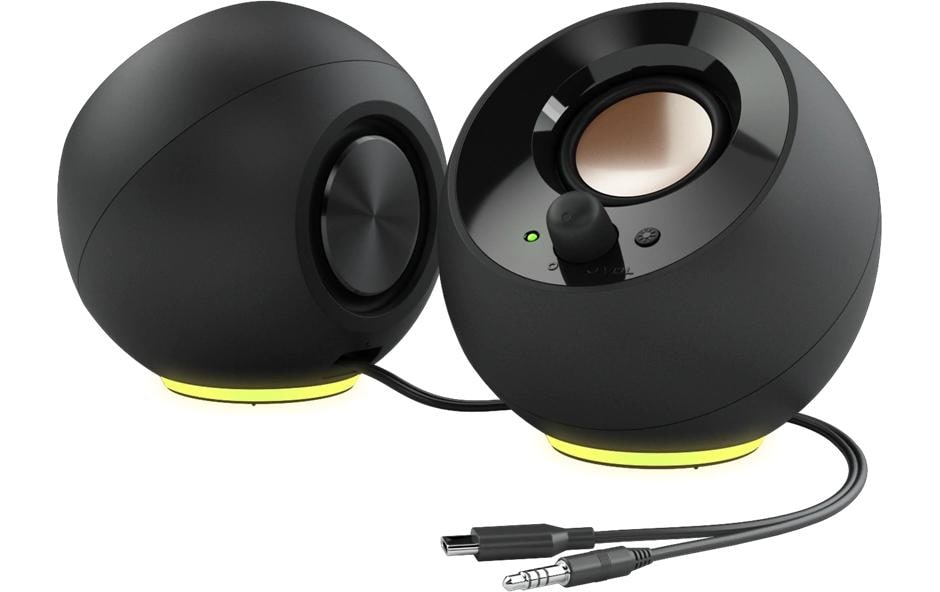 Creative Pebble SE RGB Stereo Lautsprecher schwarz