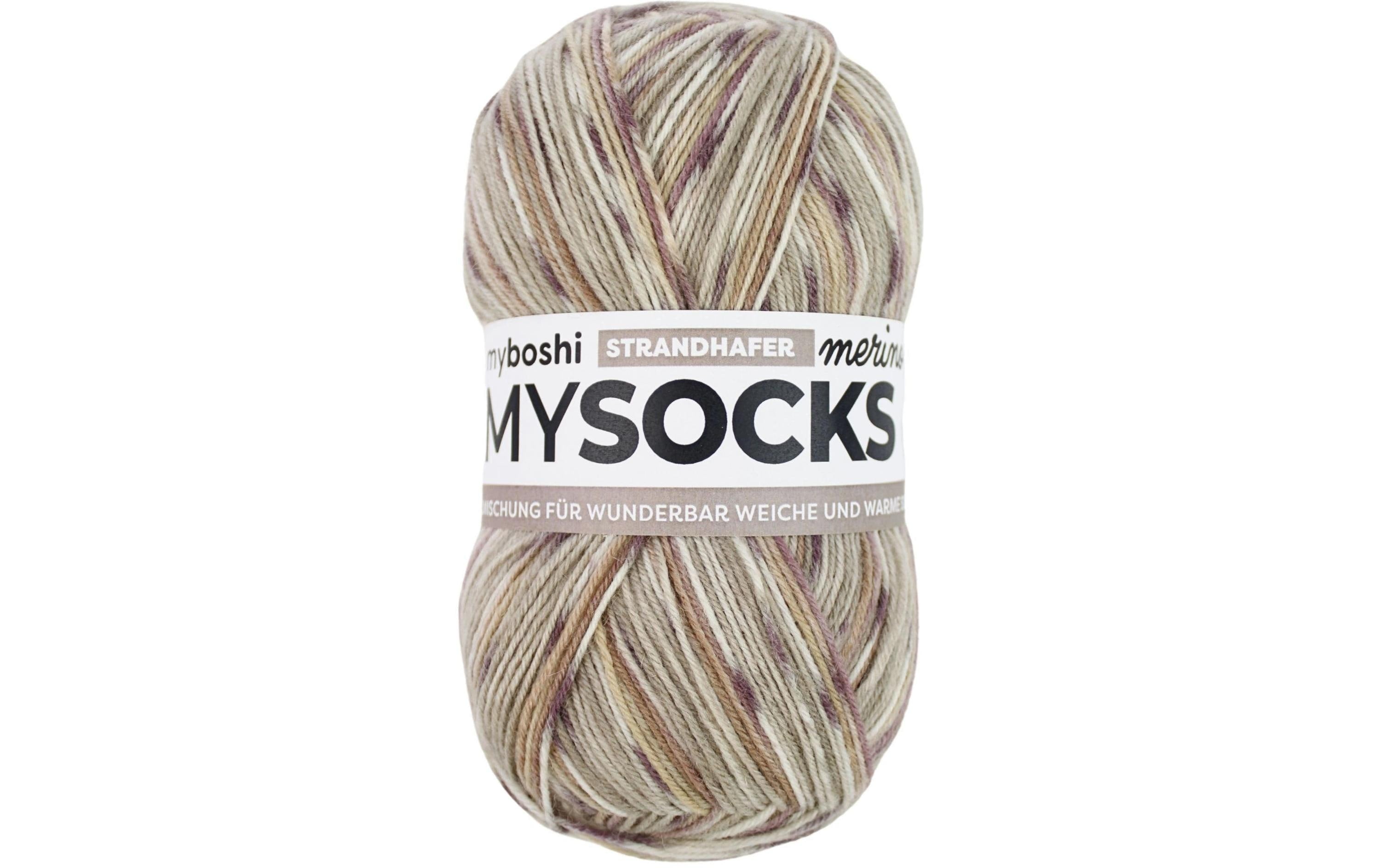 myboshi mysocks Merino Strandhafer 75% wool, 25 % polyamide