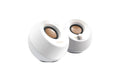Creative Pebble 2.0 Lautsprecher 3,5 mm Stereoklinke, USB Powered, weiss