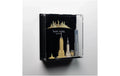 Acryl-Wand-Display 21028 New York (Mit Hintergrundbild & weissem Boden)