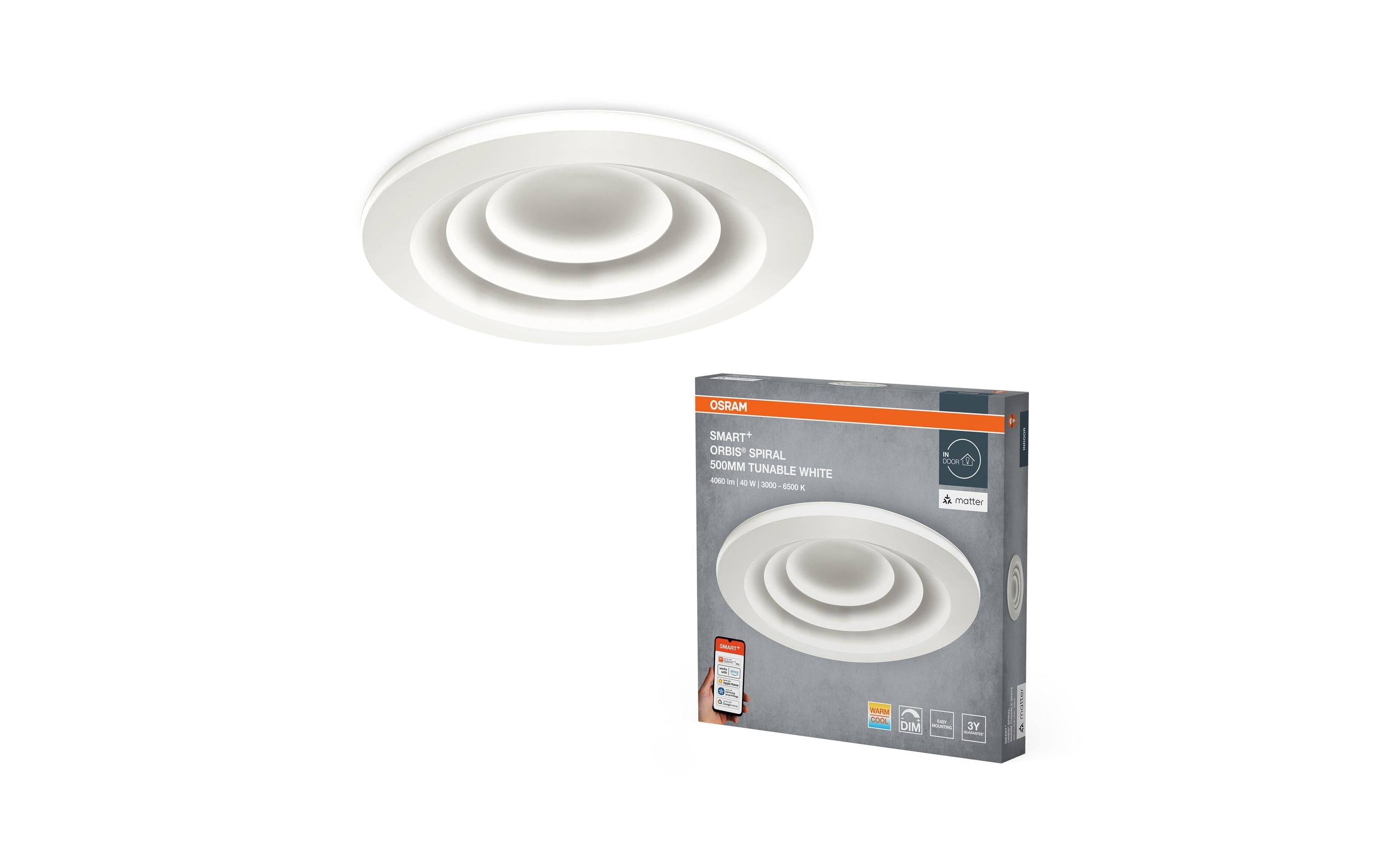 Osram SMART+ Ceiling Spiral Spiral CCT WIFI APP 430 mm 24w 1900