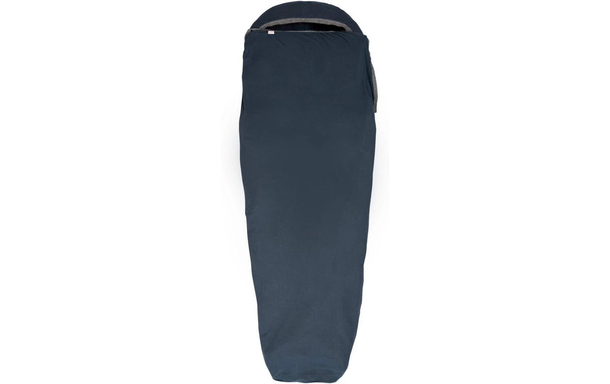 GrüeziBag Wood Wool Liner Grösse: 200cm, Farbe: Smoky Blue/Grey