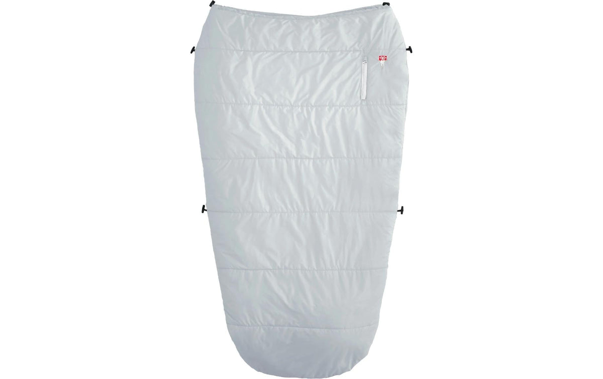 GrüeziBag Feater - The Feet Heater Light Grösse: 200cm, Farbe: Light Grey