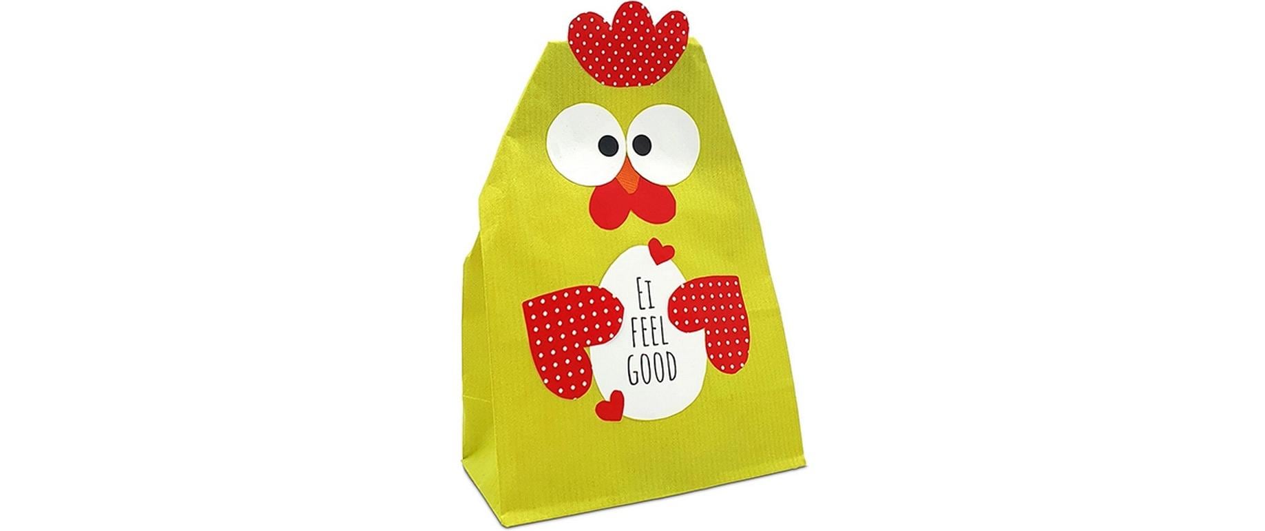 B+C Geschenktüte Ostern, Chicken, 12 x 21 x 6 cm, 2 Stk.