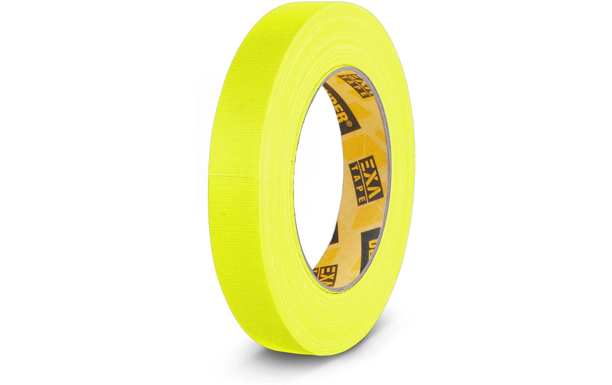 Defender Exa-Tape Neon YEL19 Gewebeband Neon-Gelb