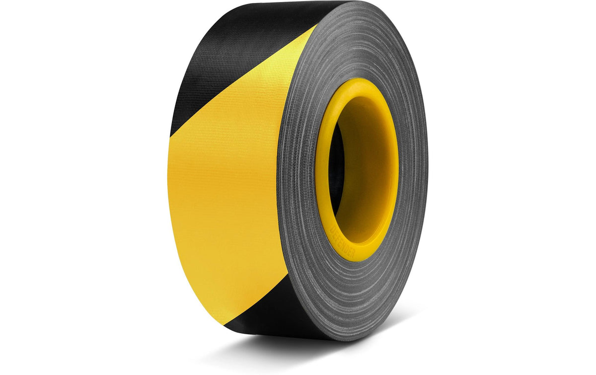 Defender Exa-Tape BY50 Ergo Gewebeband schwarz/Gelb glänzend