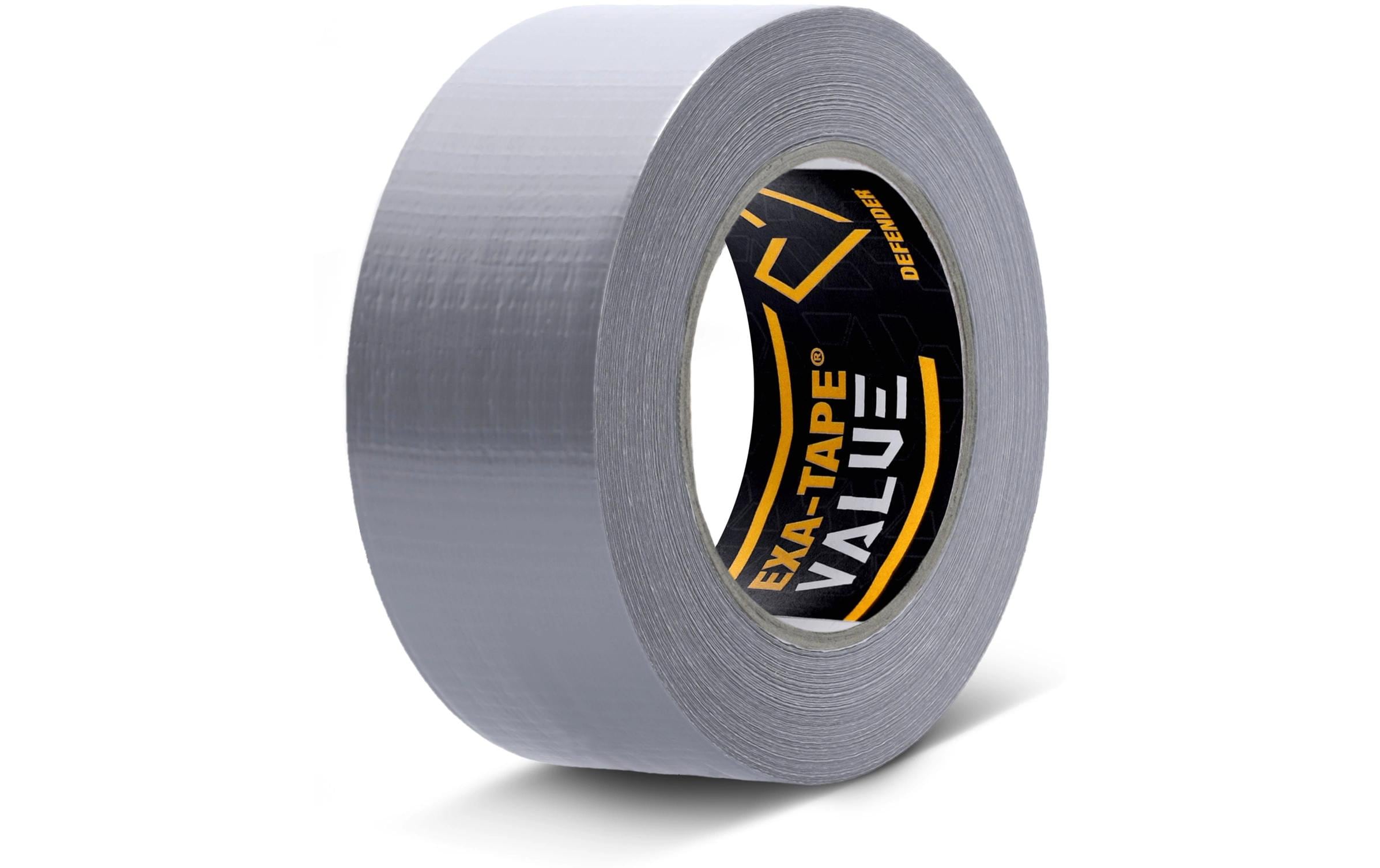 Defender Exa-Tape VALUE S50 Gewebeband Silber glänzend