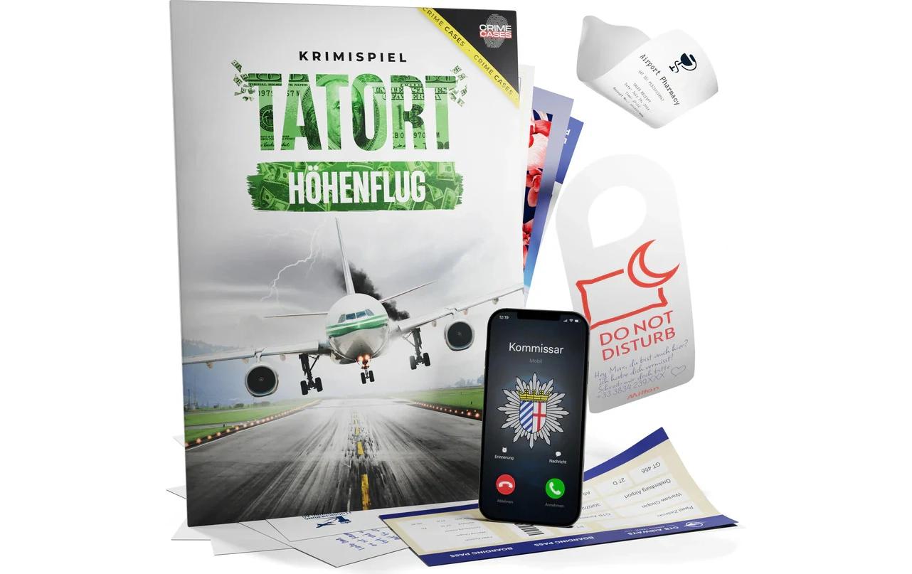 Tatort Höhenflug - Krimispiel Crime Cases