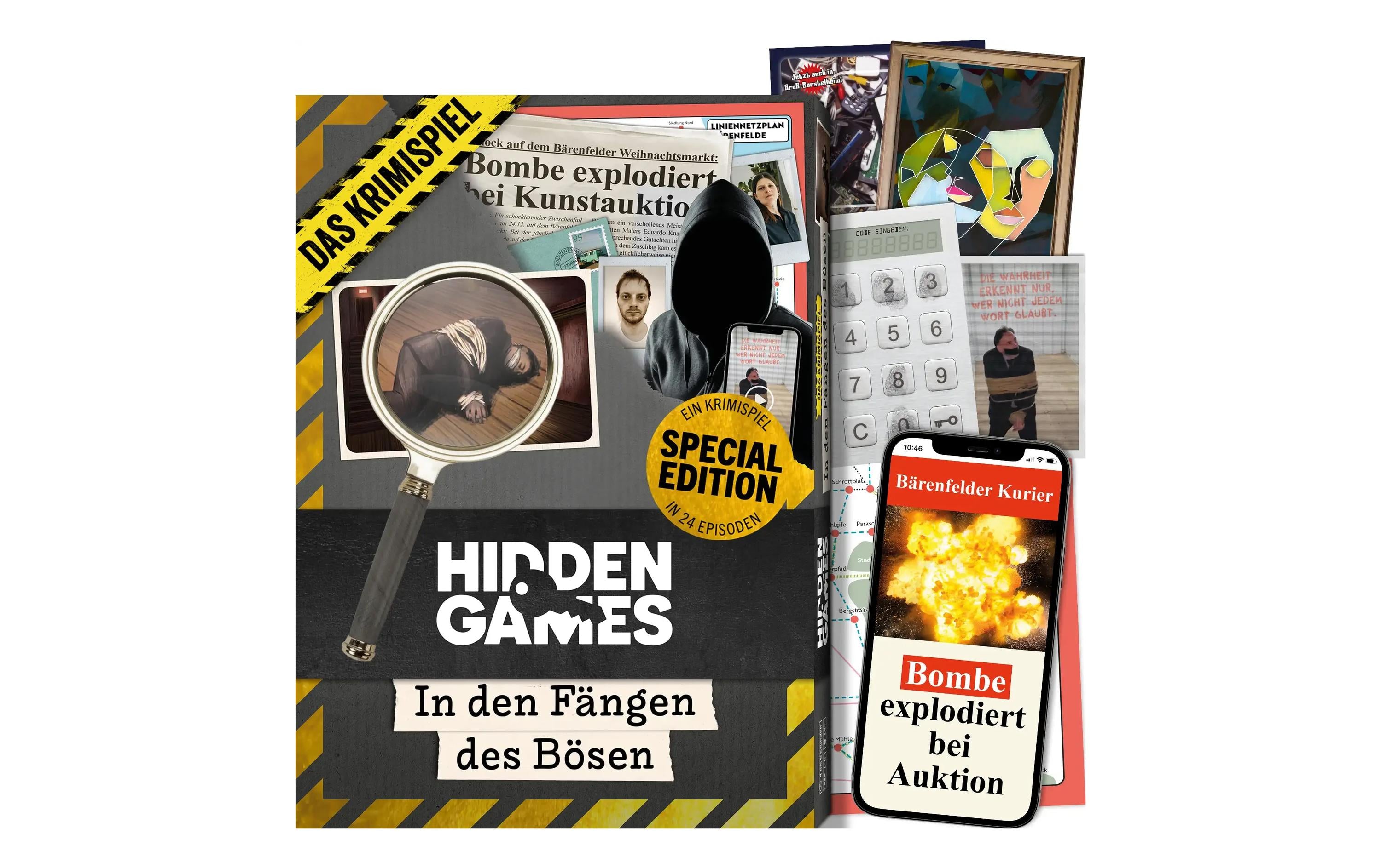 In den Fängen des Bösen - Krimispiel Hidden Games