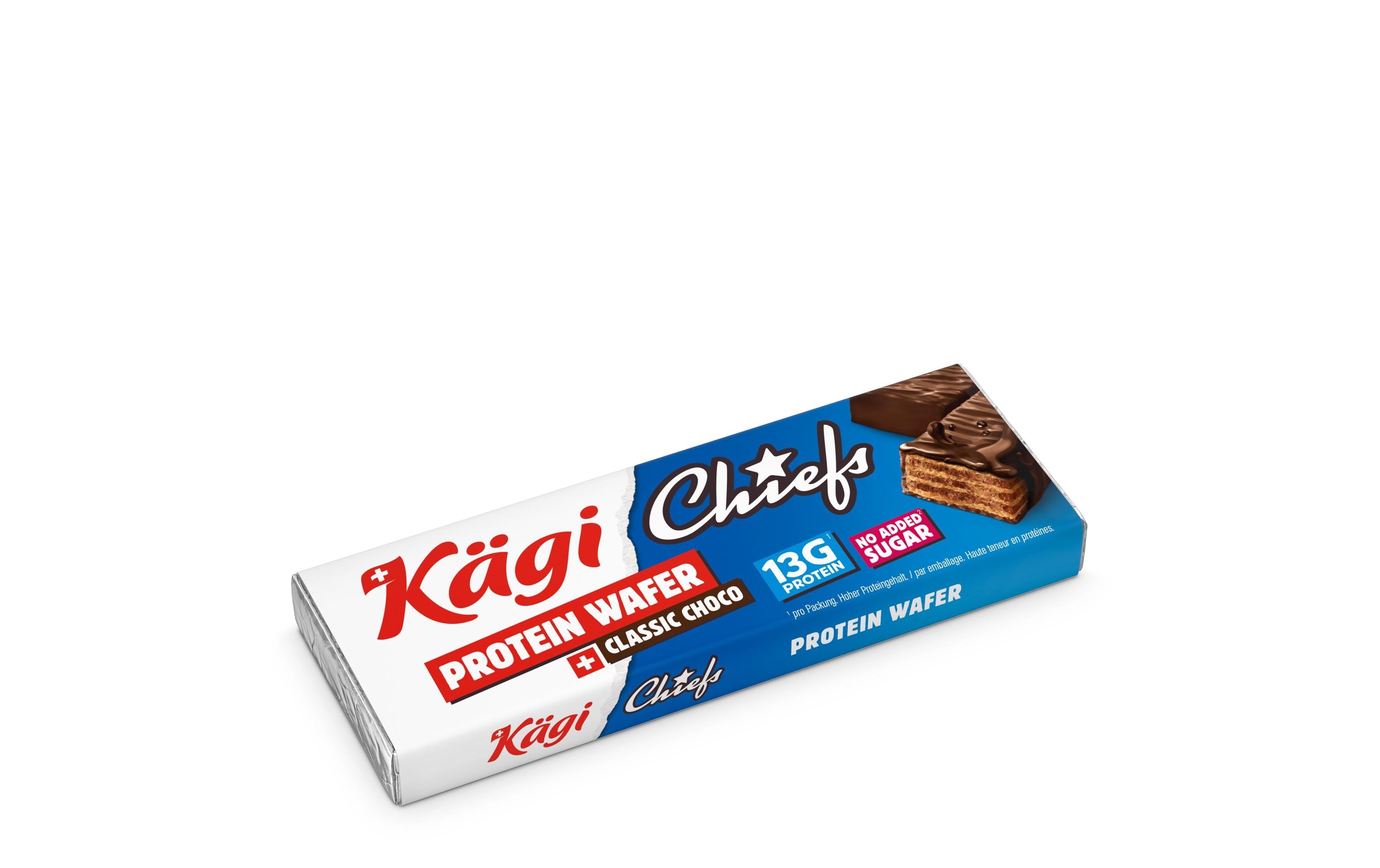 Kägi Chiefs Protein Wafer Choco 50 g