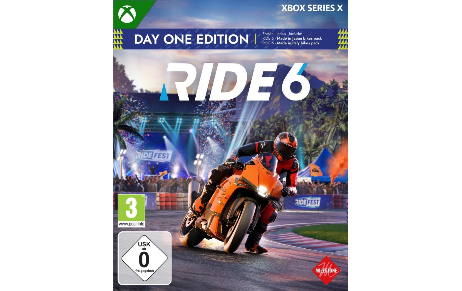 RIDE 6 Day One Ed, XSX Alter: 3+