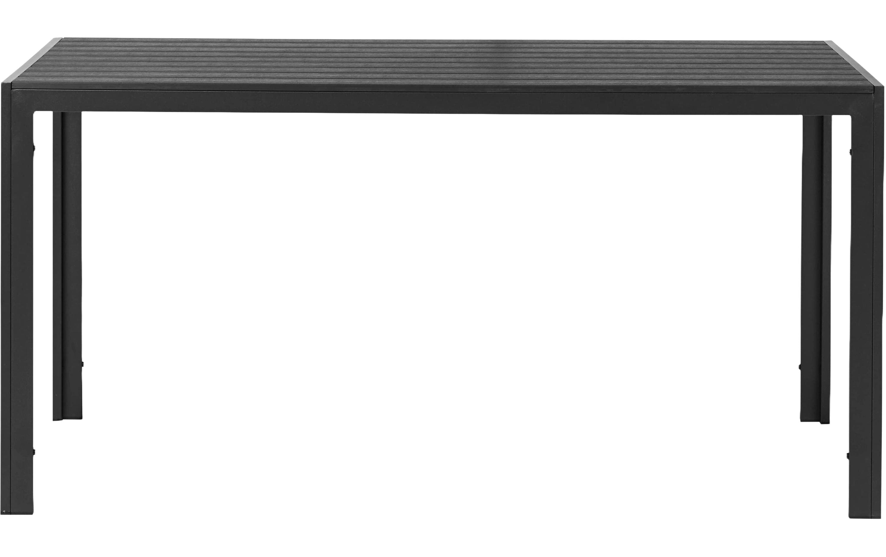 Gartentisch NOAH - 150x90cm Schwarz