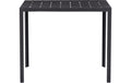 Gartentisch NOAH - 90x90cm Schwarz