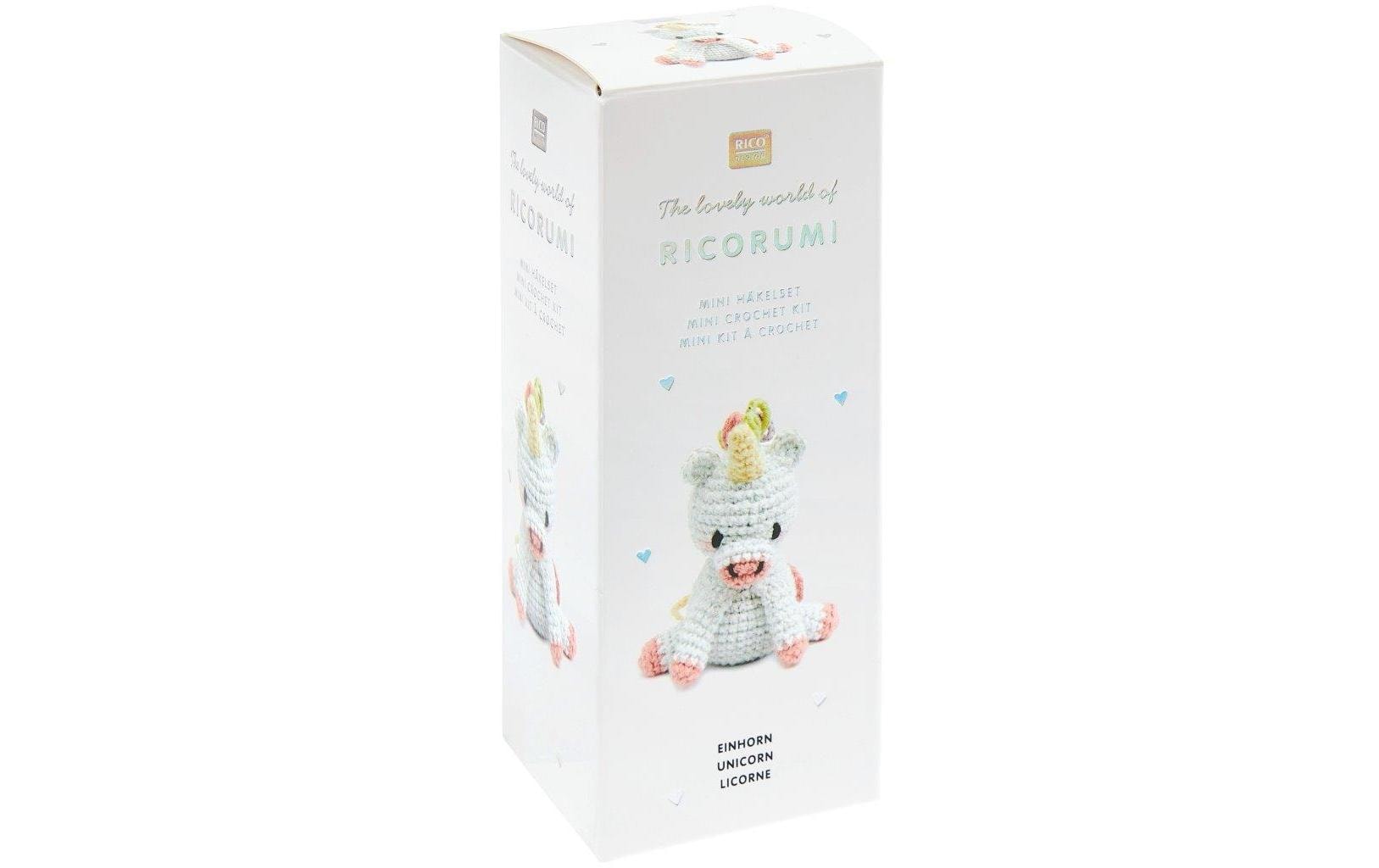 RICO Häkelset Ricorumi Mini Einhorn