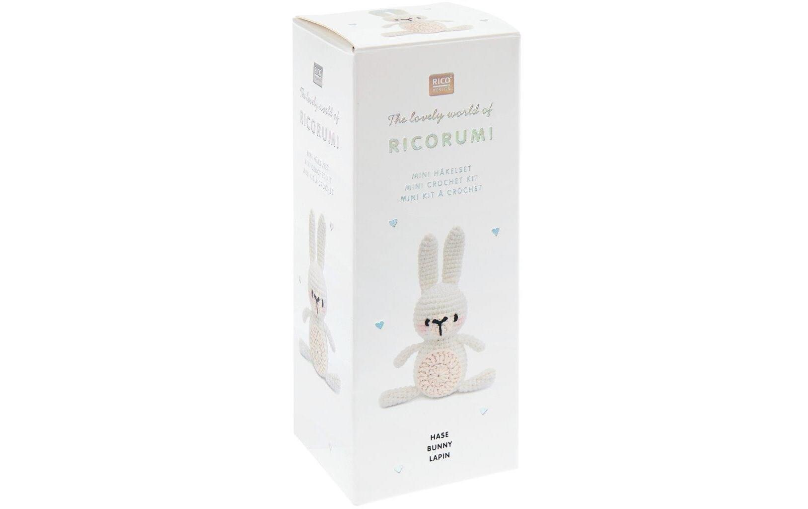 RICO Häkelset Ricorumi Mini Häschen