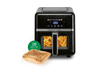 GOURMETmaxx Heißluft-Fritteuse 1400W Digital 5l inkl. 10 Backpapiersch.