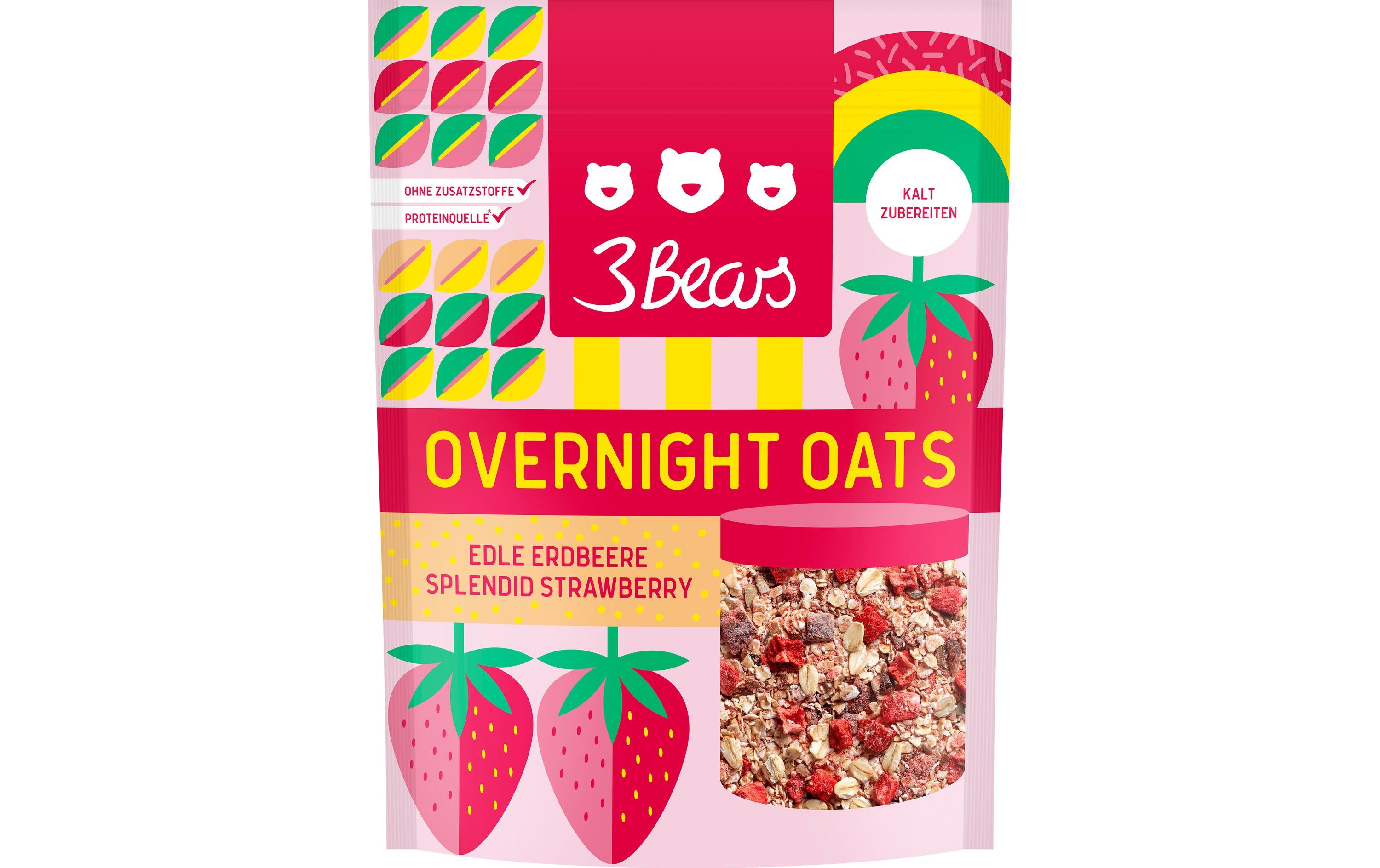 Overnight Oats - Edle Erdbeere 400 g