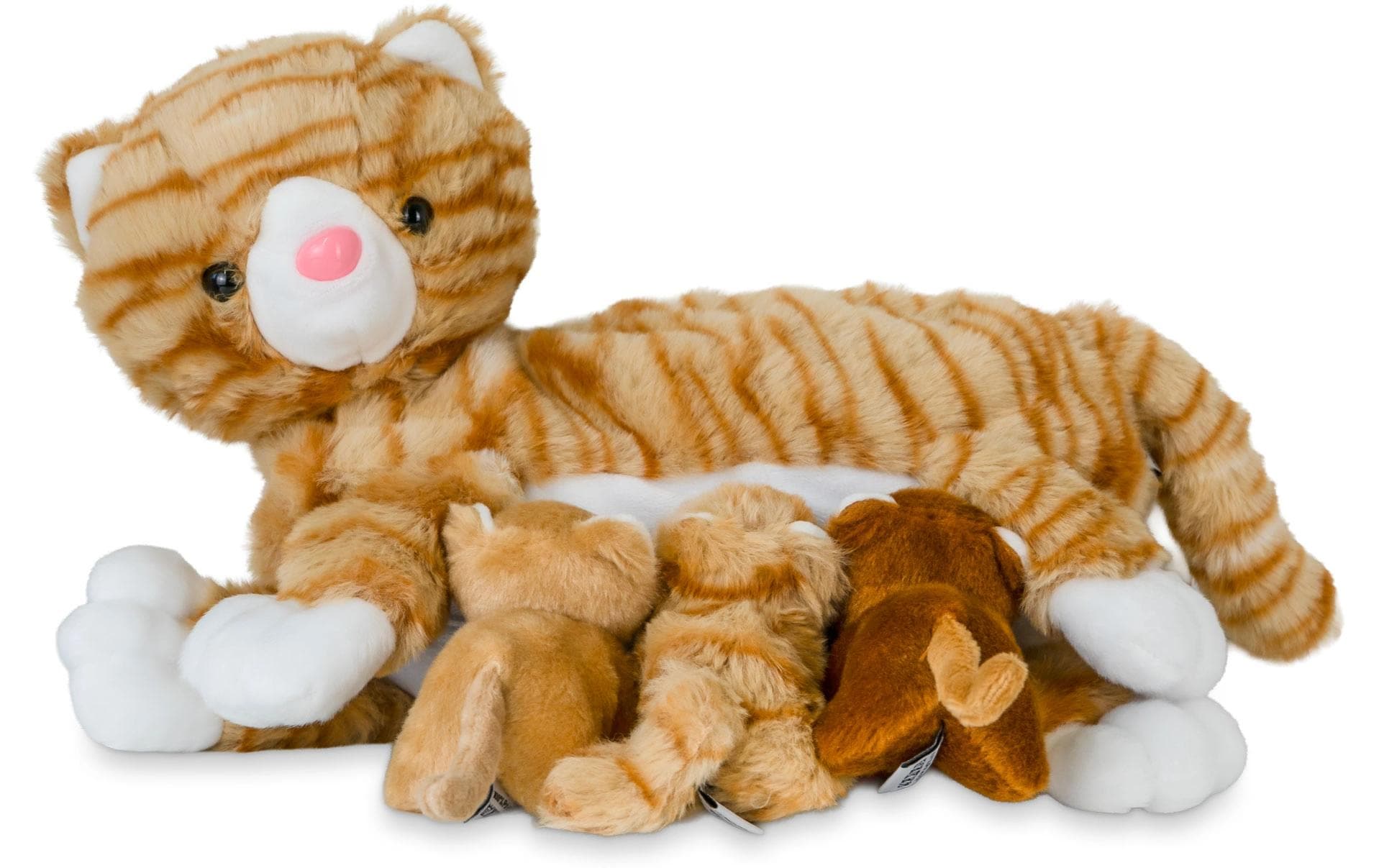 Mamanimals Mama Cat & Babys Orange