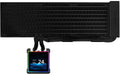 Wasserkühler Lian Li Hydrosh. 2 LCD-S 360N AMD und Intel, Schwarz, Fanless