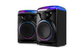 Fenton Track2.0-BK Partylautsprecher, LED, Mikro, BT, USB, BK