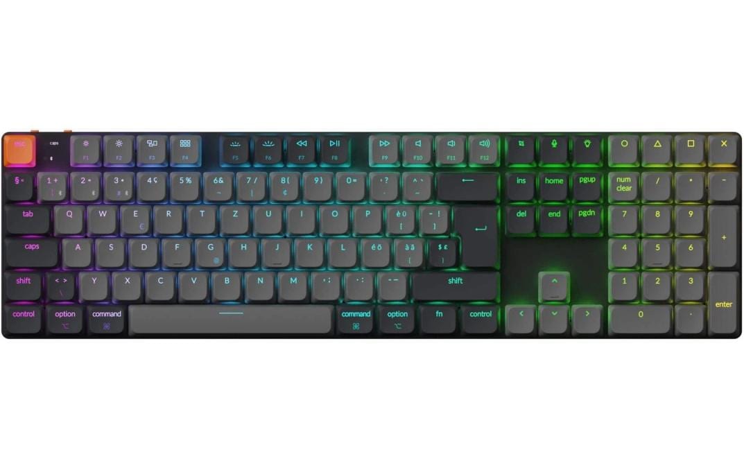 Keychron K5 QMK v2 Brown Switch, CH CH QWERTZ, ISO