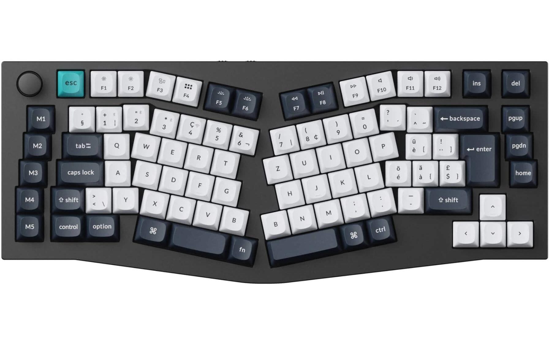 Keychron Q10 Max Black QMK Red Switch, CH CH QWERTZ, ISO