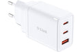 D-Link DCP-651: GaN Charger weiss 65W, 2x USB-C, 1x USB-A