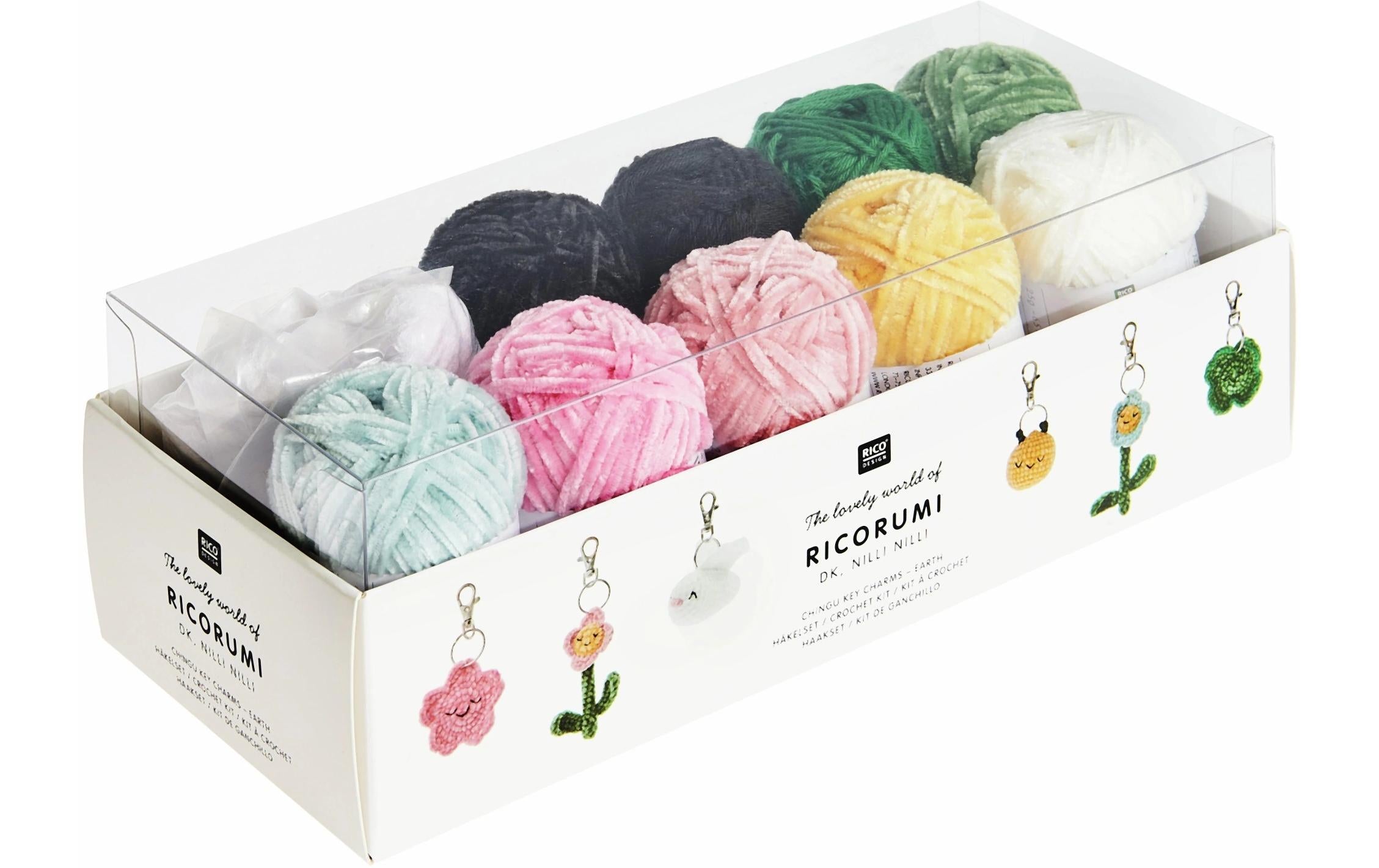 Rico Ricorumi Häkelset Schlüsselanhänger Chingu - Earth