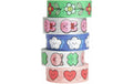Rico Washi Tape Set Chingu 5 Stk, 1,5 cm x 10 m