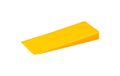 Edi Baur Türstopper Cuneo ABS soft, gelb, 15x5.5x1.7cm