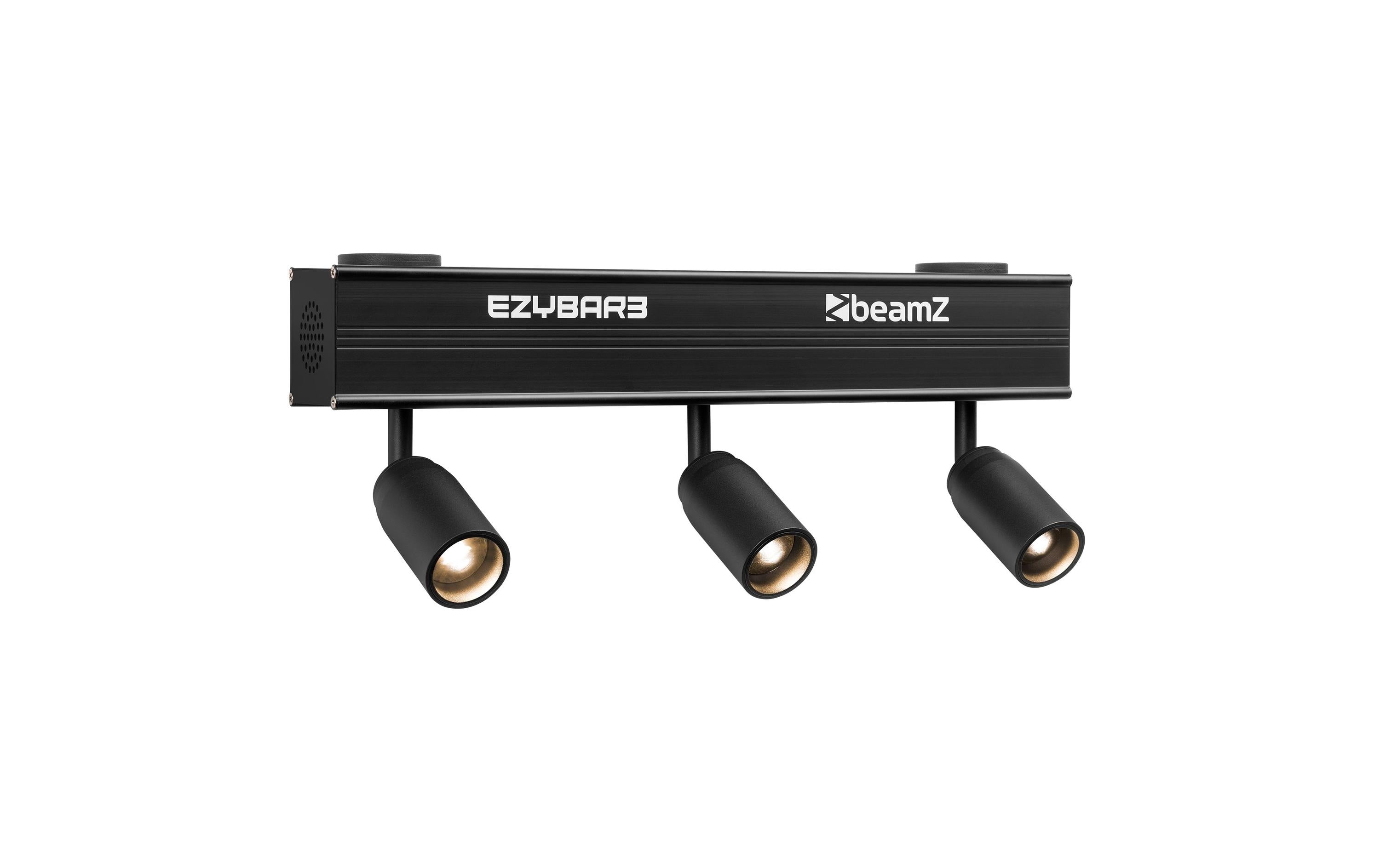 BeamZ EZYBar3 Spot, 3-Fach, Akku, DMX, 3x10W CW+WW