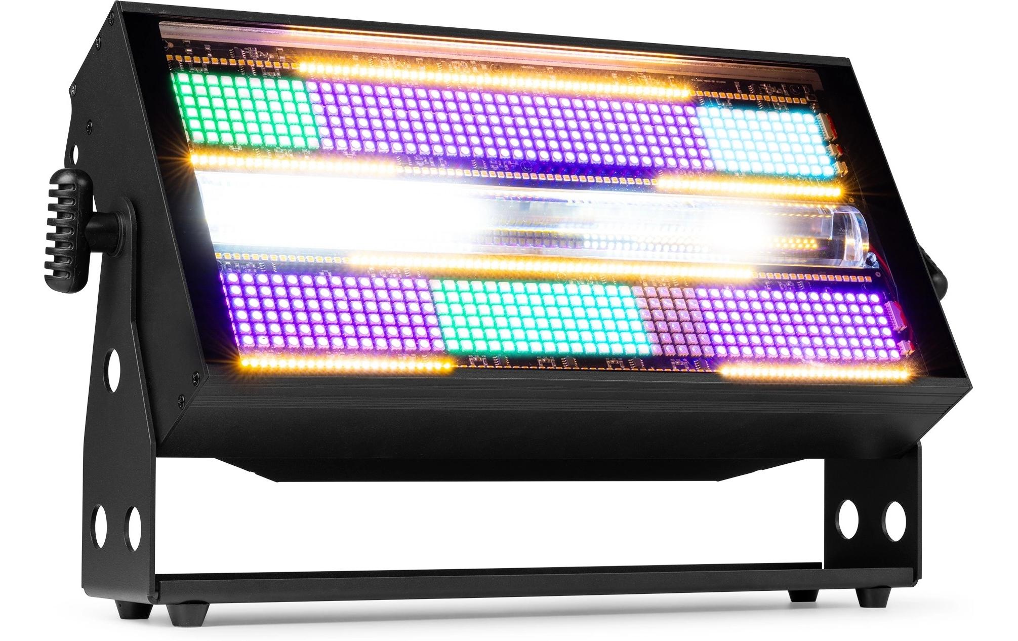 BeamZ BS1200 LED Strobo, 600x RGB, 320x CW/WW, 240x CW