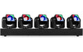 BeamZ Galaxy5 Effekt 5 Moving Heads, 40W RGBW, 120x RGB