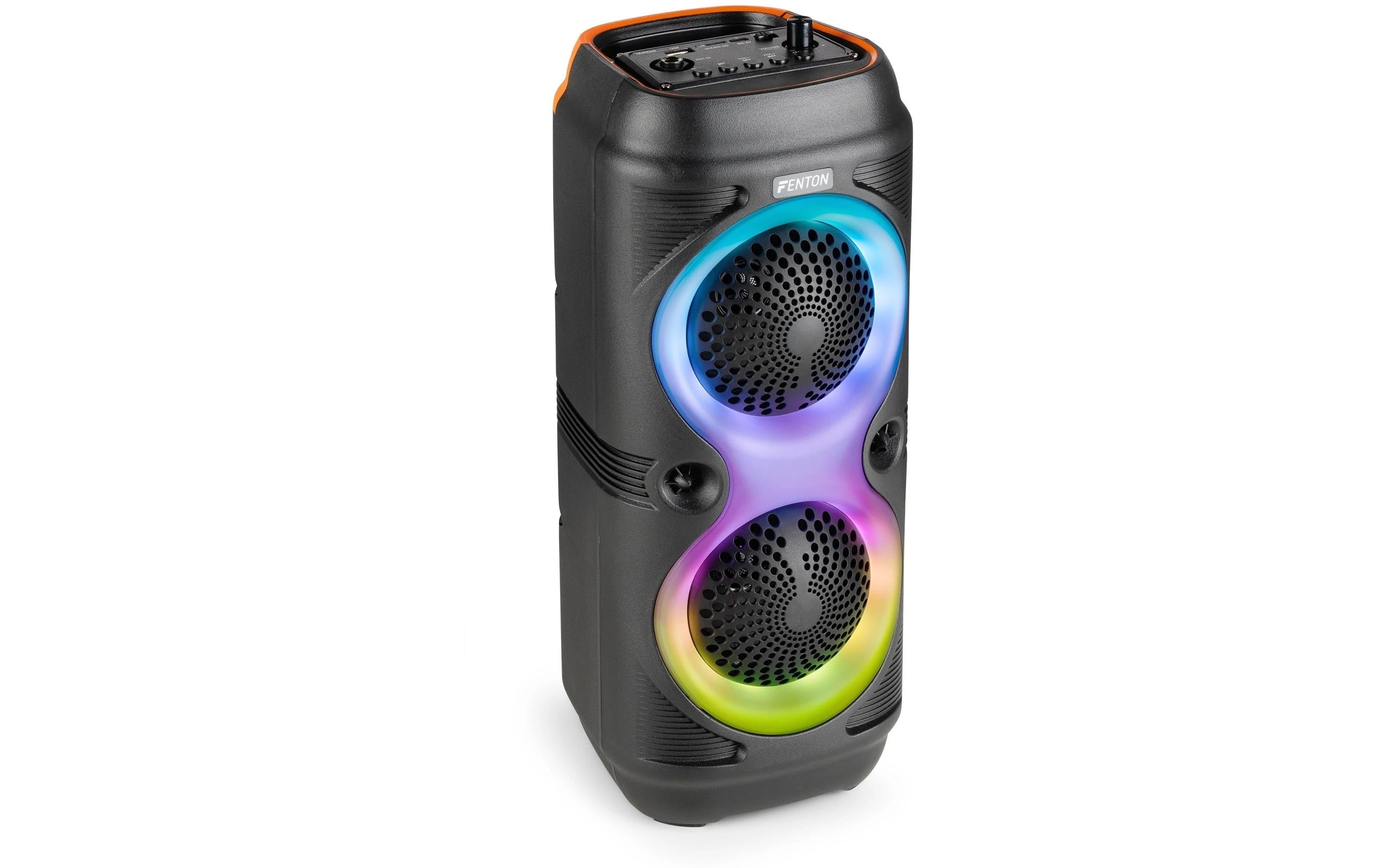 Fenton Track210 Party Lautsprecher, LED, 100W, 4", BT