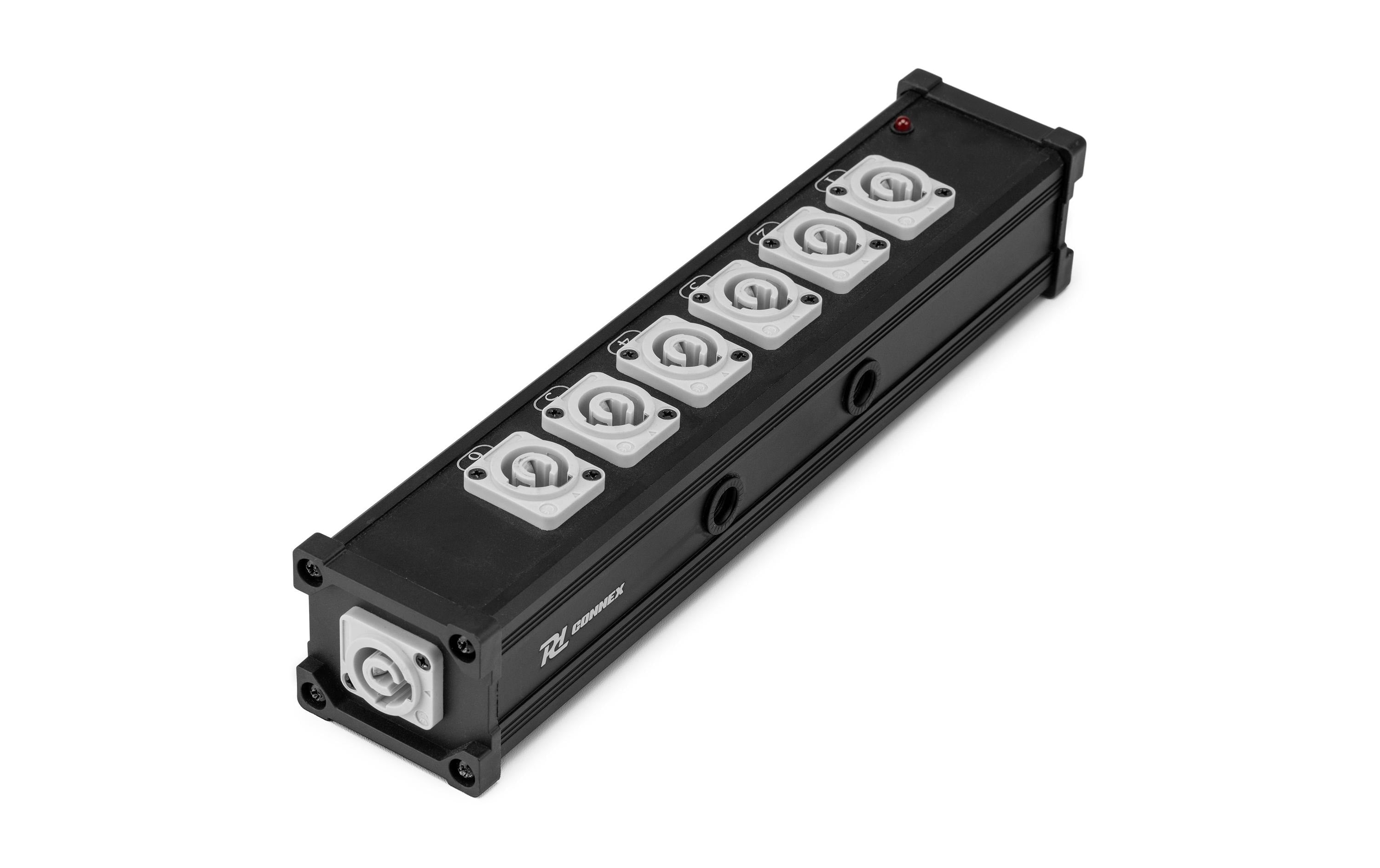 PD Connex PSB27 Stromverteiler, P-Con IN - 7x P-Con Out