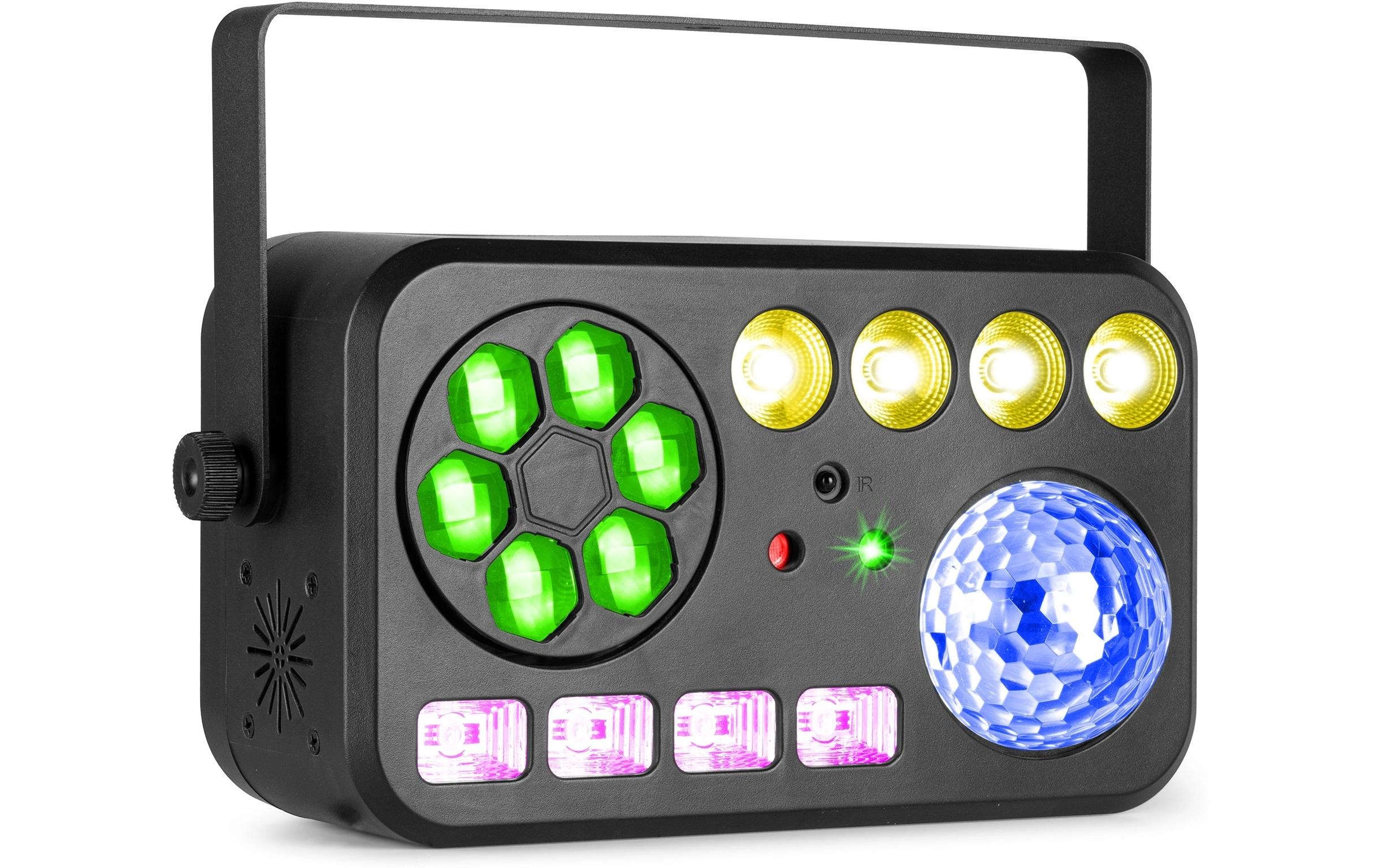 BeamZ Shimmer4 Multi Effekt, 6in1, BeeEye, JellyBall, DMX