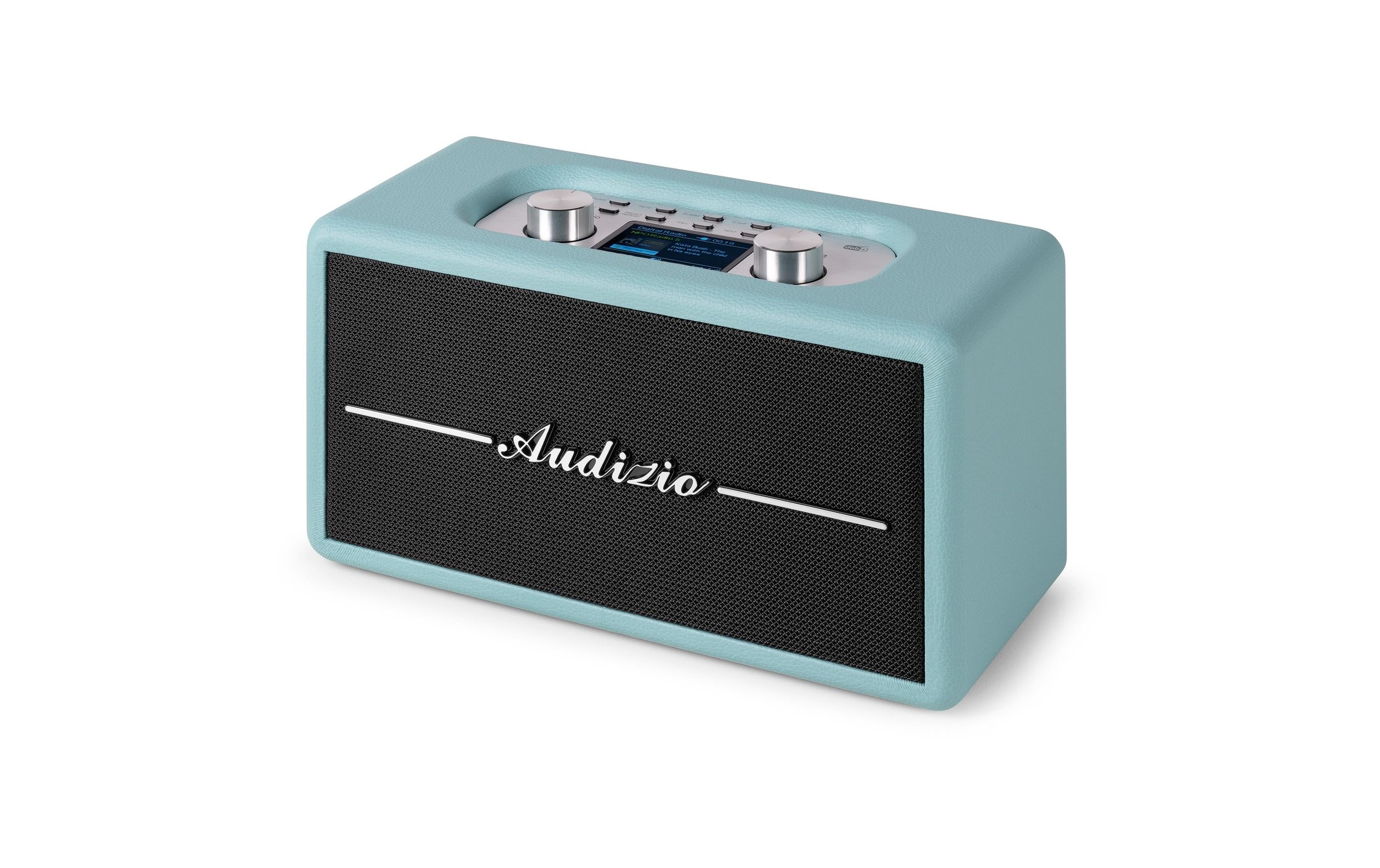 Audizio Tune60-BL Retro Radio, DAB+, BT, USB, blau