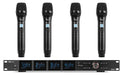 Power Dynamics PD524 Funkstrecke, 4x Mikrofone, 100CH, Rack