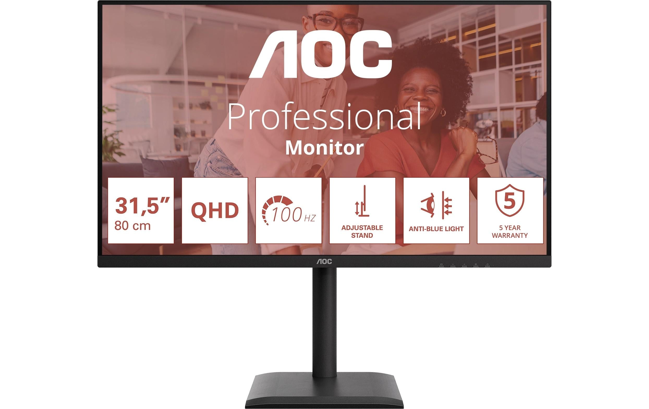 AOC 32" Q32E4U, 2560x1440, IPS 100Hz