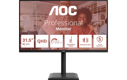 AOC 32" Q32E4U, 2560x1440, IPS 100Hz