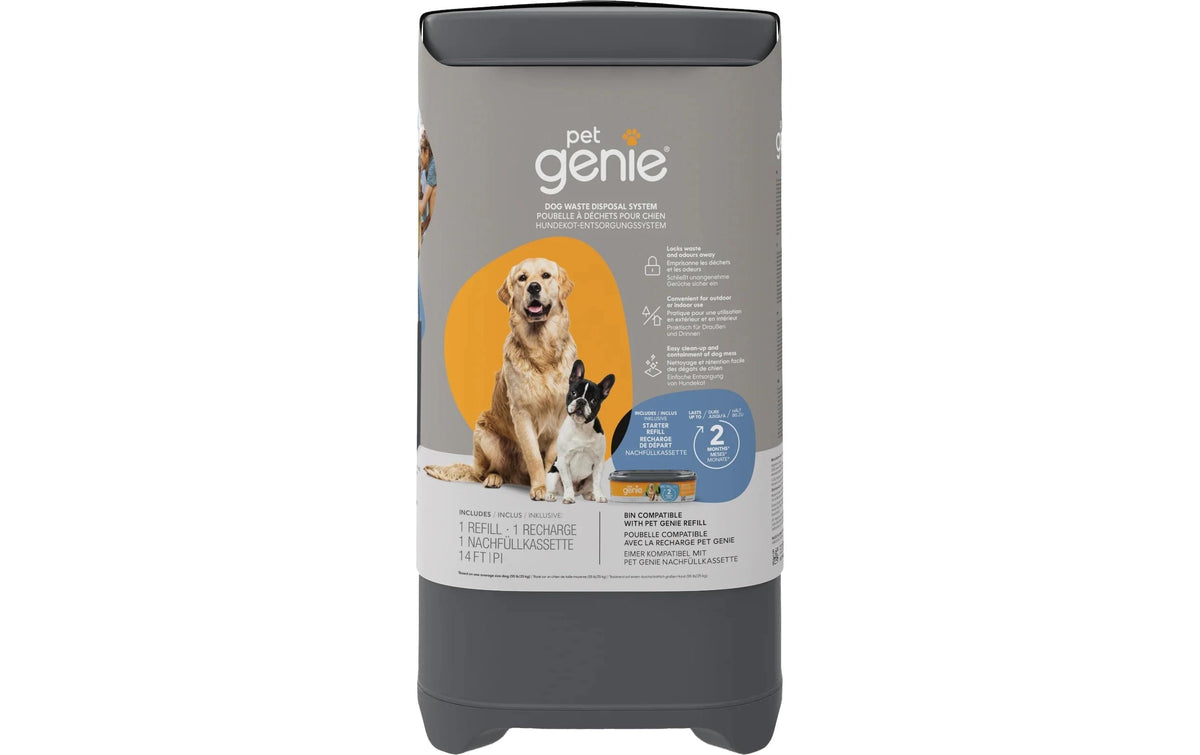 Hundekot-Entsorgungseimer "LitterLocker" by GENIE, 24.7 x 24.7 x 47 cm