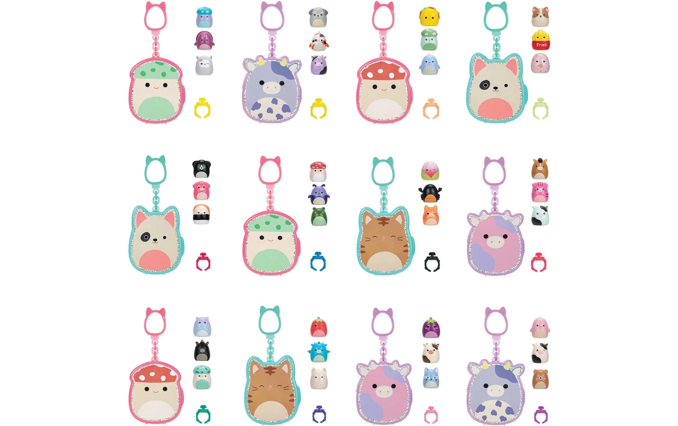 Squishalongs Rucksack Schlüsselanhänger assortiert