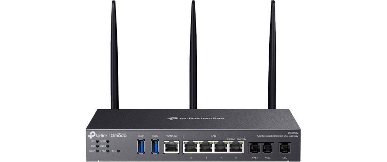 TP-Link DR3650v Omada AX3000 Gigabit Desktop DSL Gateway