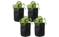 STRUCT Pflanzentasche 4er Set Filz schwarz, 35x35x40cm