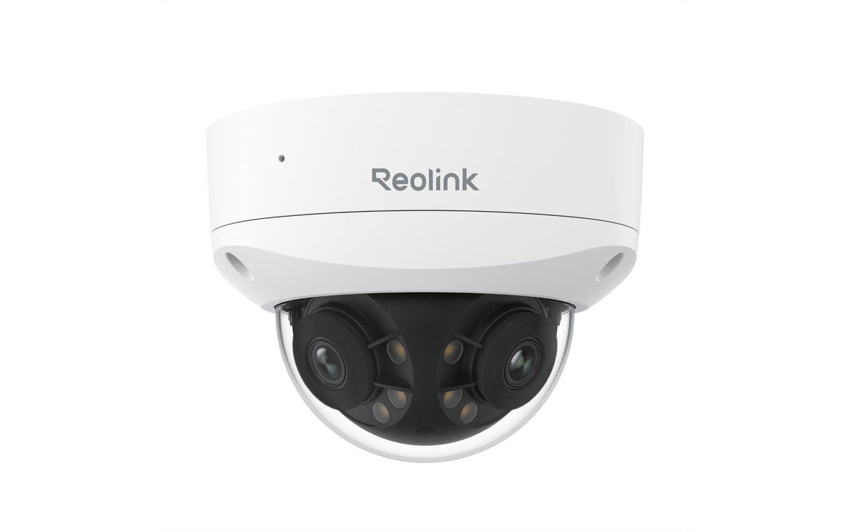 Reolink Duo P757 PoE-Kamera Smarte wetterfeste 2x 4K PoE Dome Kamera