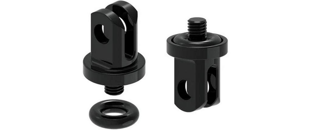 AL Go-Pro LED Adapter schwarz
