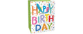 B+C Geschenktasche Happy Birthday Grösse: 12x15x6cm